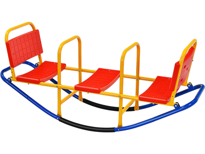 Costway Outdoor Kids Seesaw Swivel Teeter Totter 3-8 Years 18673945 New