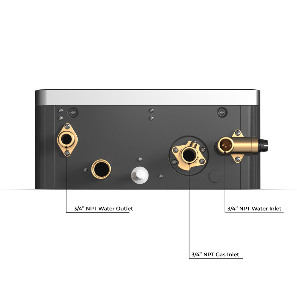 Eccotemp SH22-ILP SmartHome Tankless Water Heater Liquid Propane 6.8 GPM Indoor Wi-Fi Open Box
