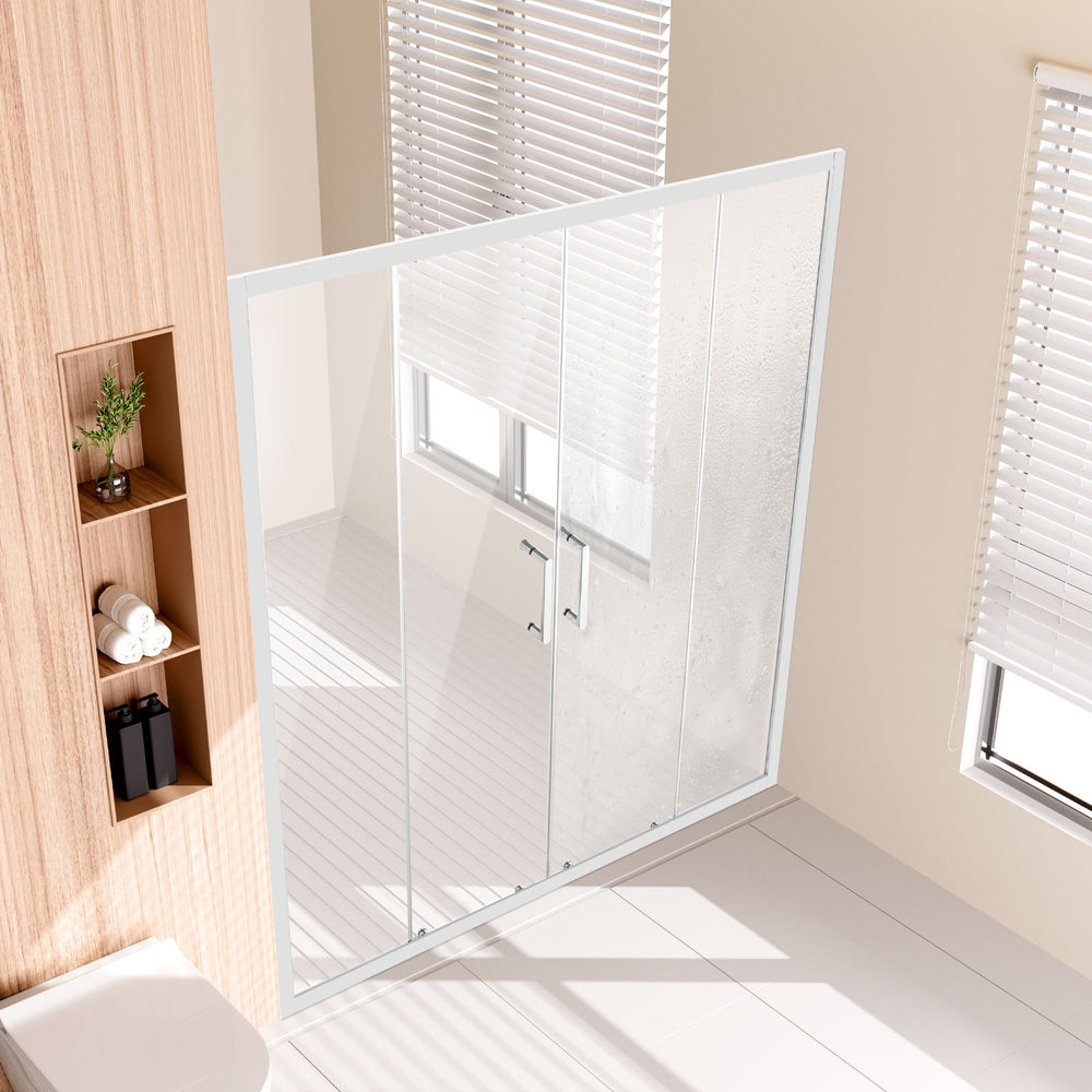 VEVOR Semi-frameless Shower Door - Detail/Info Image 8