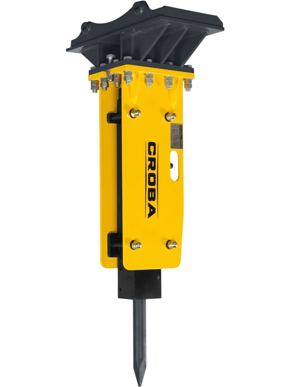 300ft-lbs  Hydraulic Mini Skid Steer Concrete Breaker Hammer Attachment