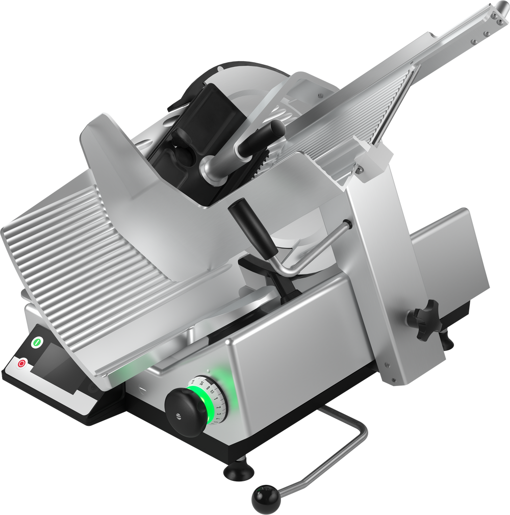Bizerba Manual Slicer Gravity Feed with Portion Scale 13" Blade 1/2 HP GSPHIW90 New