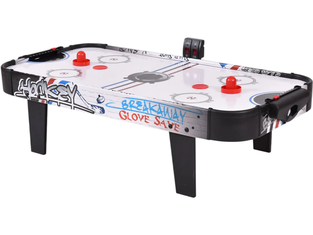 42 Inch Air Powered Hockey Table Top Scoring 2 Pushers