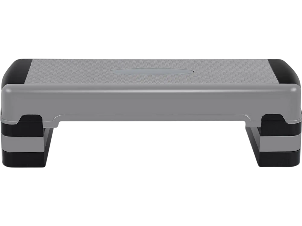 35 Inch Aerobic Cardio Adjustable Exercise Stepper with Risers
