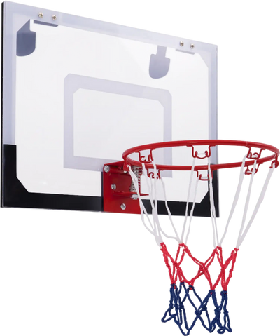 Costway Over-The-Door Mini Basketball Hoop w/ Basketball & 2 Nets 50829746 New