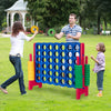 Jumbo 4-to-Score Giant Game Set with 42 Jumbo Rings and Quick-Release Slider-Red - Gallery View 1 of 11