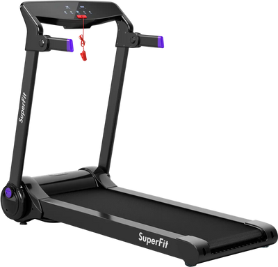 Costway 3HP Folding Electric Treadmill Bluetooth Speaker 58697023 New