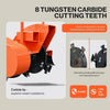 SuperHandy Superhandy 15HP Gas Powered Stump Grinder, 420cc 4-Stroke Engine, 8 Tungsten Carbide Teeth, Towable Design with 13" Pneumatic Tires for Heavy-Duty Wood Stump Removal