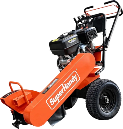 Super Handy GUO152 Stump Grinder 15 HP 420cc Gas Powered Sweep Function Electric Start New