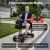 SuperHandy SuperHandy Passport Flex 4 Wheel Power Mobility Scooter – Quick-Disassembly Aluminum Frame, Foldable & Compact, 48V Li-Ion Battery