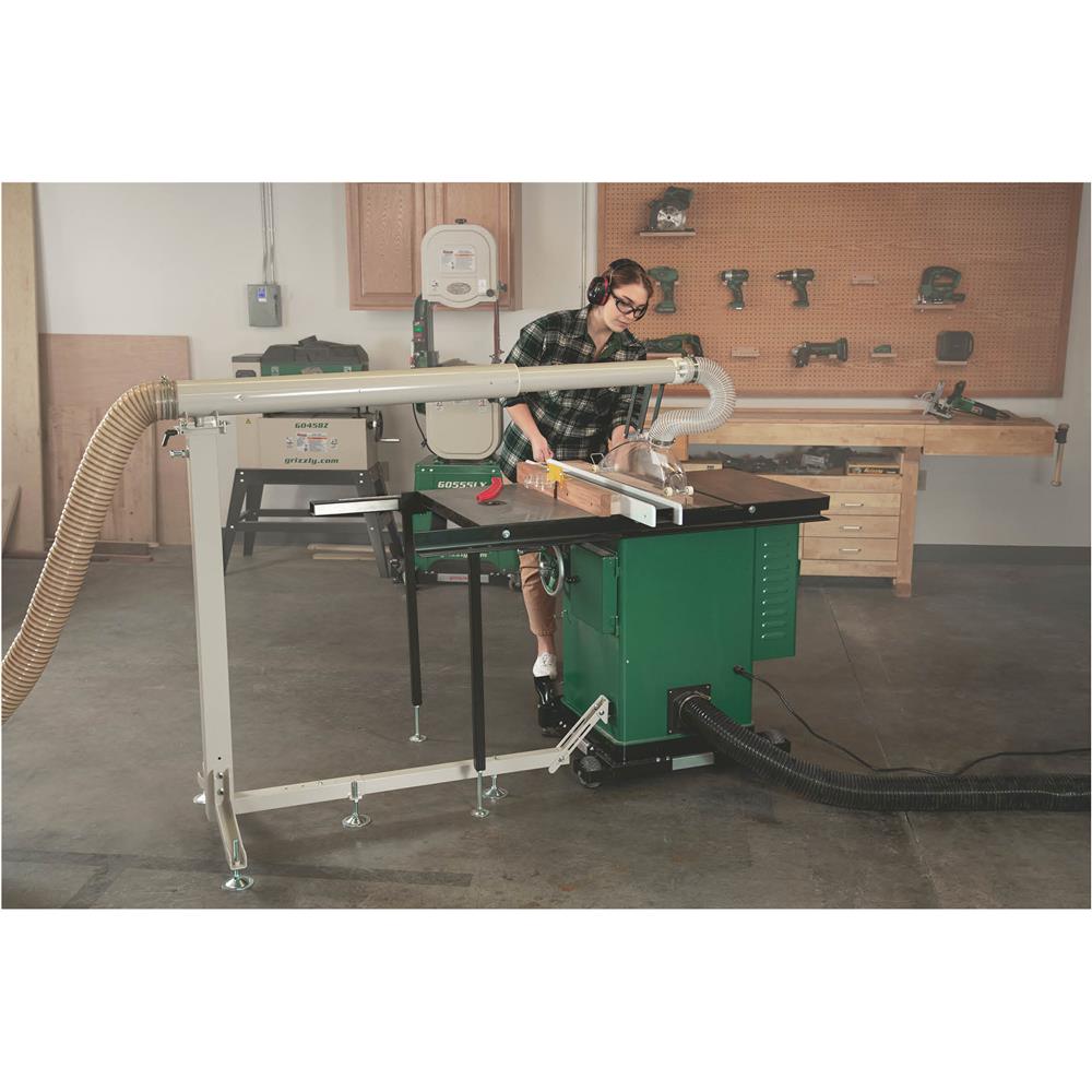 Grizzly T10113 - Overarm Table Saw Blade Guard and Dust Enclosure