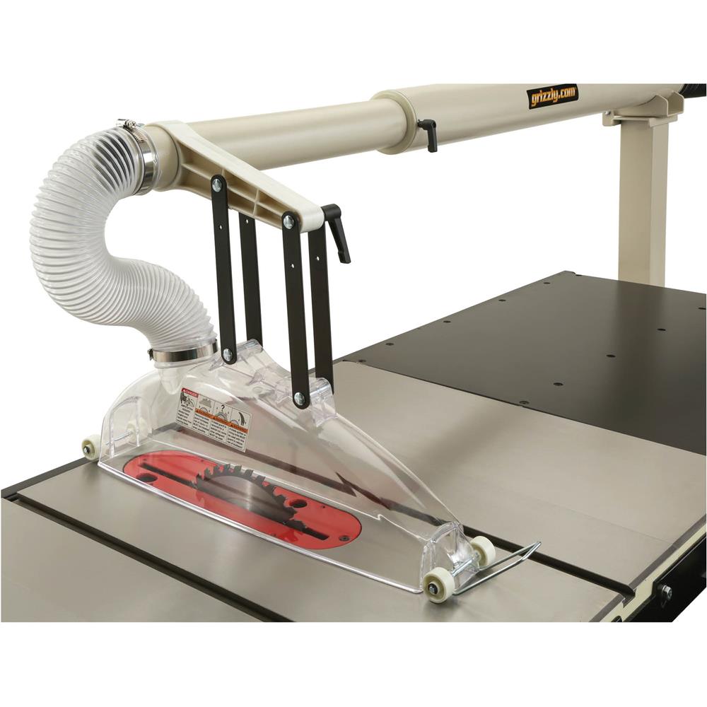 Grizzly T10113 - Overarm Table Saw Blade Guard and Dust Enclosure