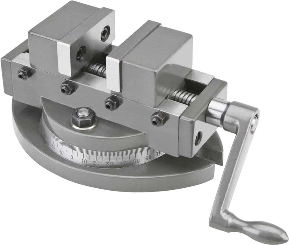 Grizzly T10253 - 2" Mini Self Centering Vise with Swivel Base