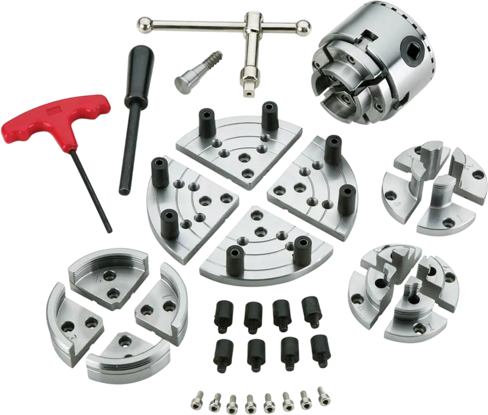 Grizzly T10808 - 2-3/4" Wood Lathe Chuck Set