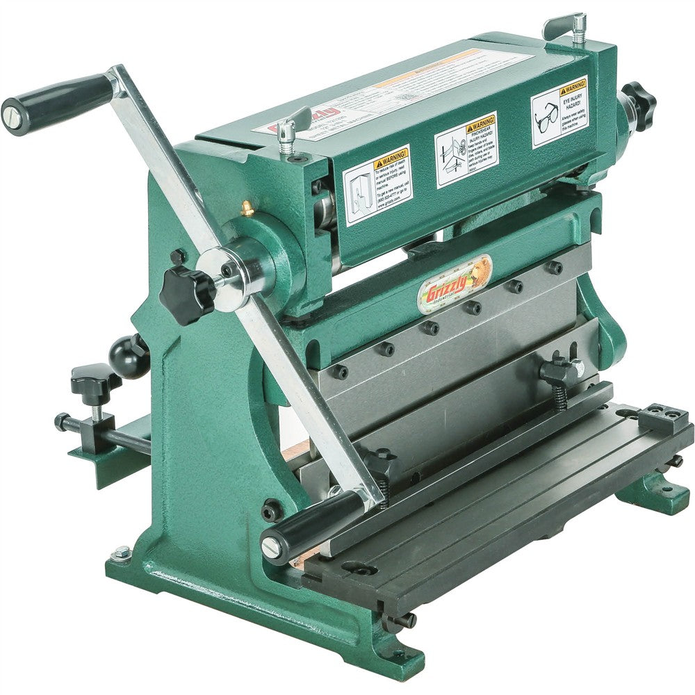 Grizzly T21320 - 12" Combination 3-in-1 Sheet Metal Machine