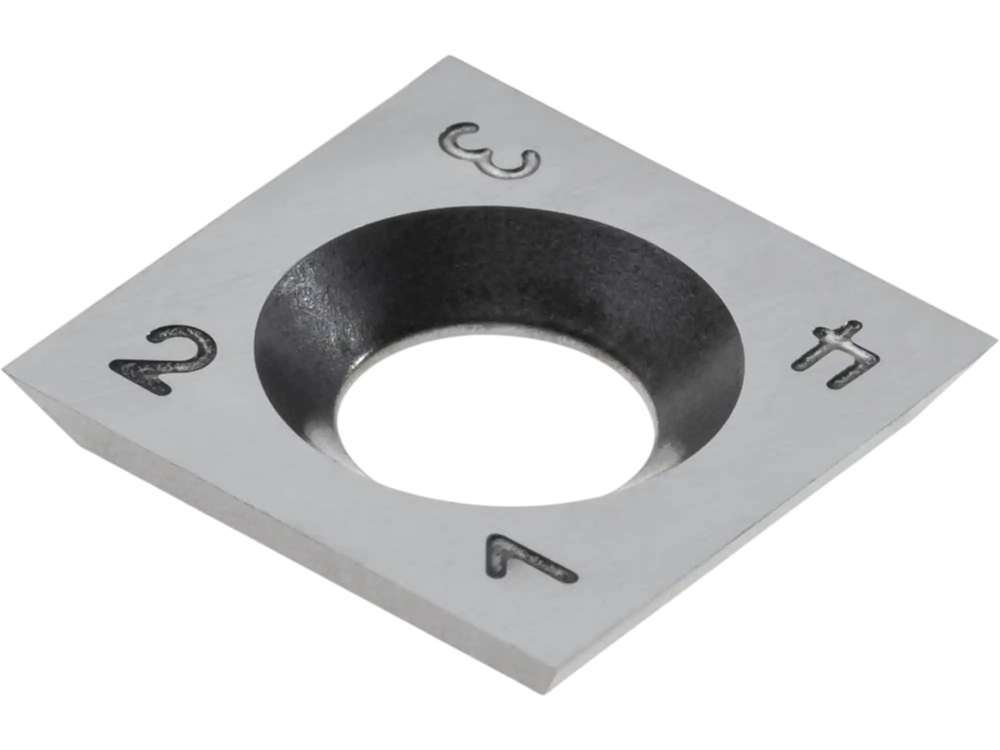 Grizzly T21348 - Indexable Carbide Inserts - 14.18 x 14.18 x 2mm, 10-Pk.