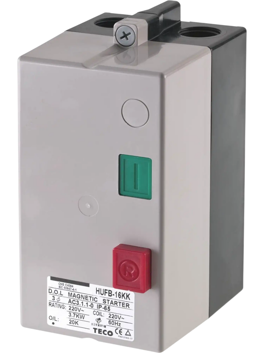 Grizzly T24104 - Magnetic Switch, 3-Phase, 220V Only, 5 HP, 15-20A