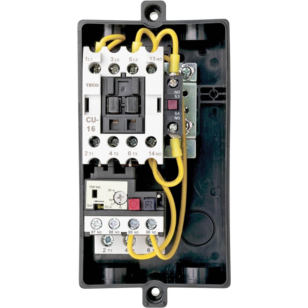 Grizzly T24202 - Magnetic Switch, 3-Phase - 440V Only, 10 HP, 15-20A