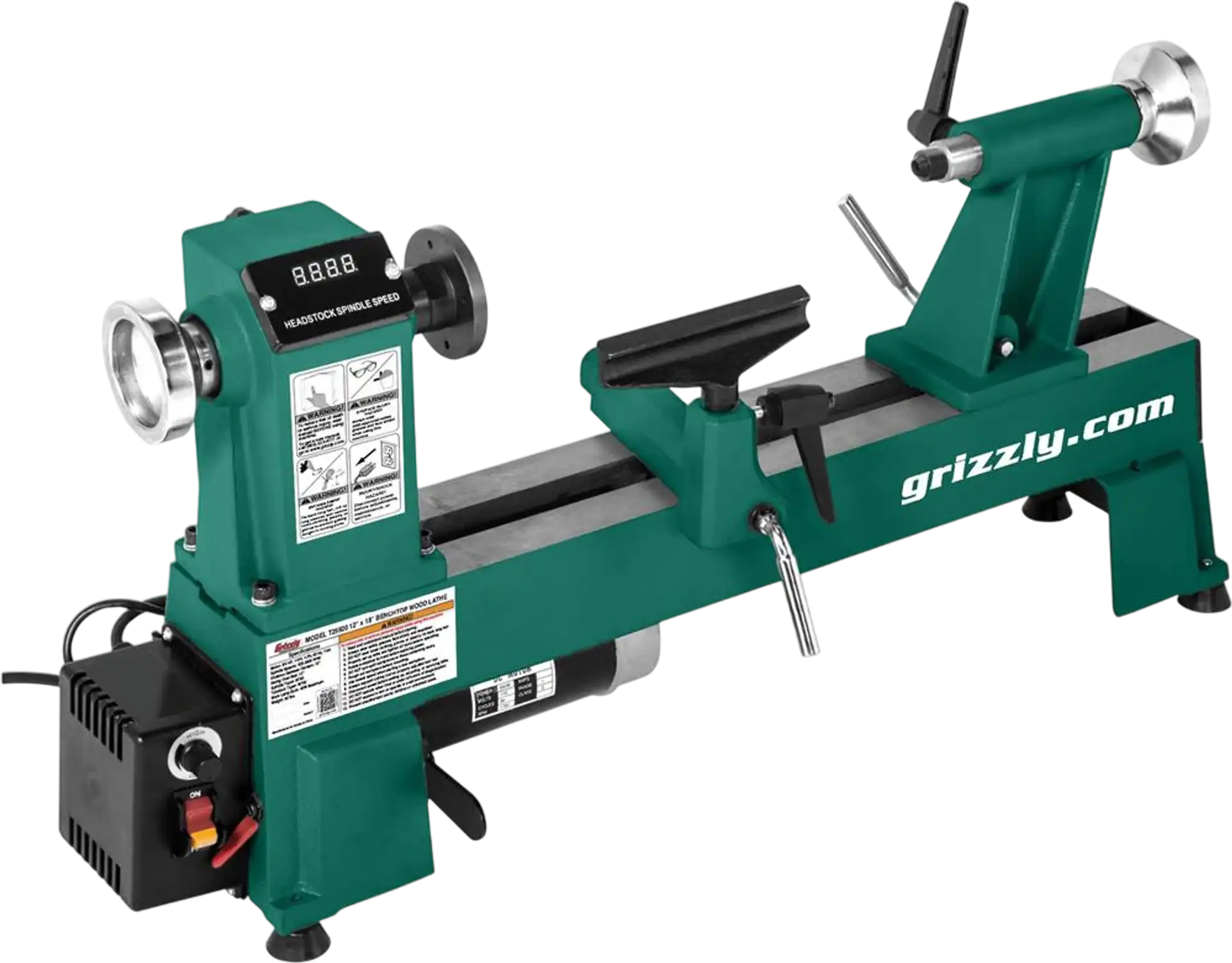 Grizzly T25920 Wood Lathe 12