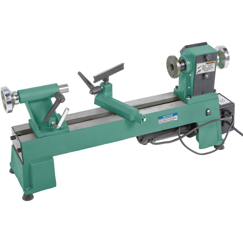 Grizzly T25926 - 10" x 18" Variable-Speed Benchtop Wood Lathe