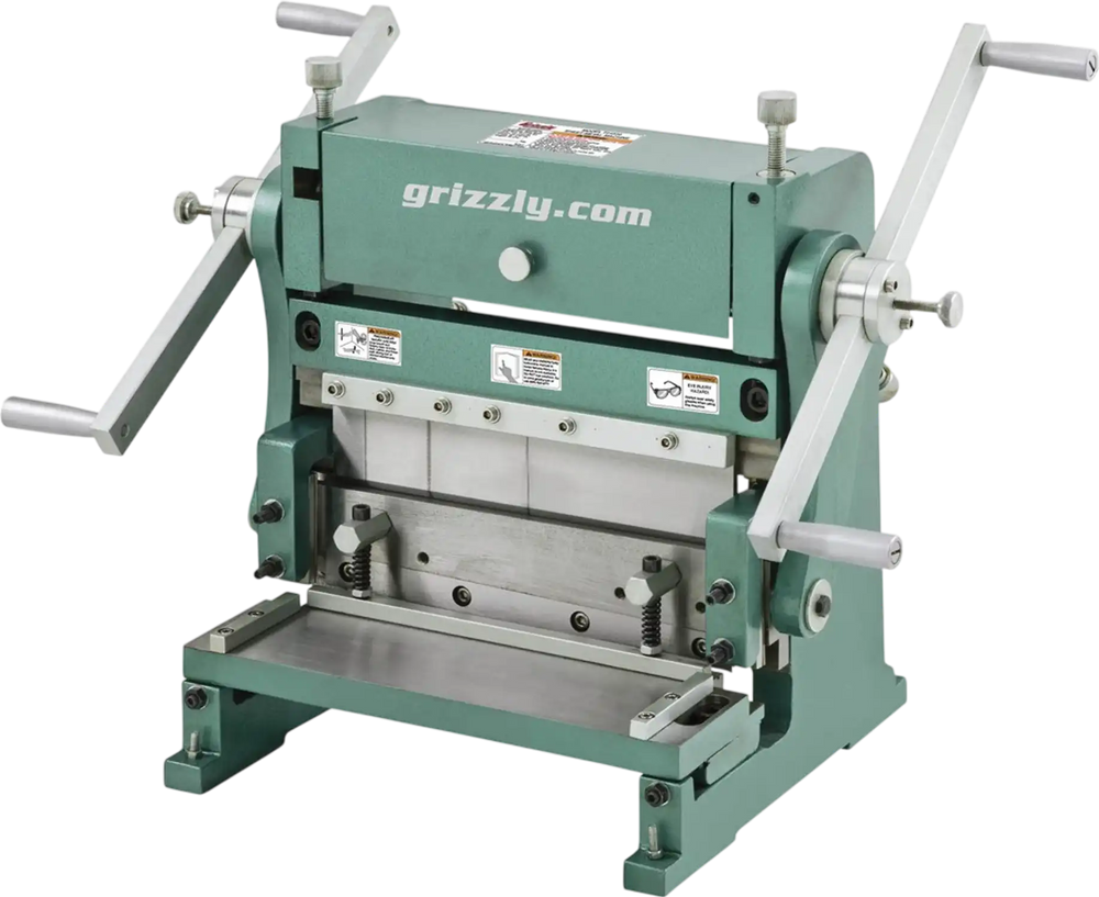 Grizzly T26472Z - 12" 3-in-1 Sheet Metal Machine