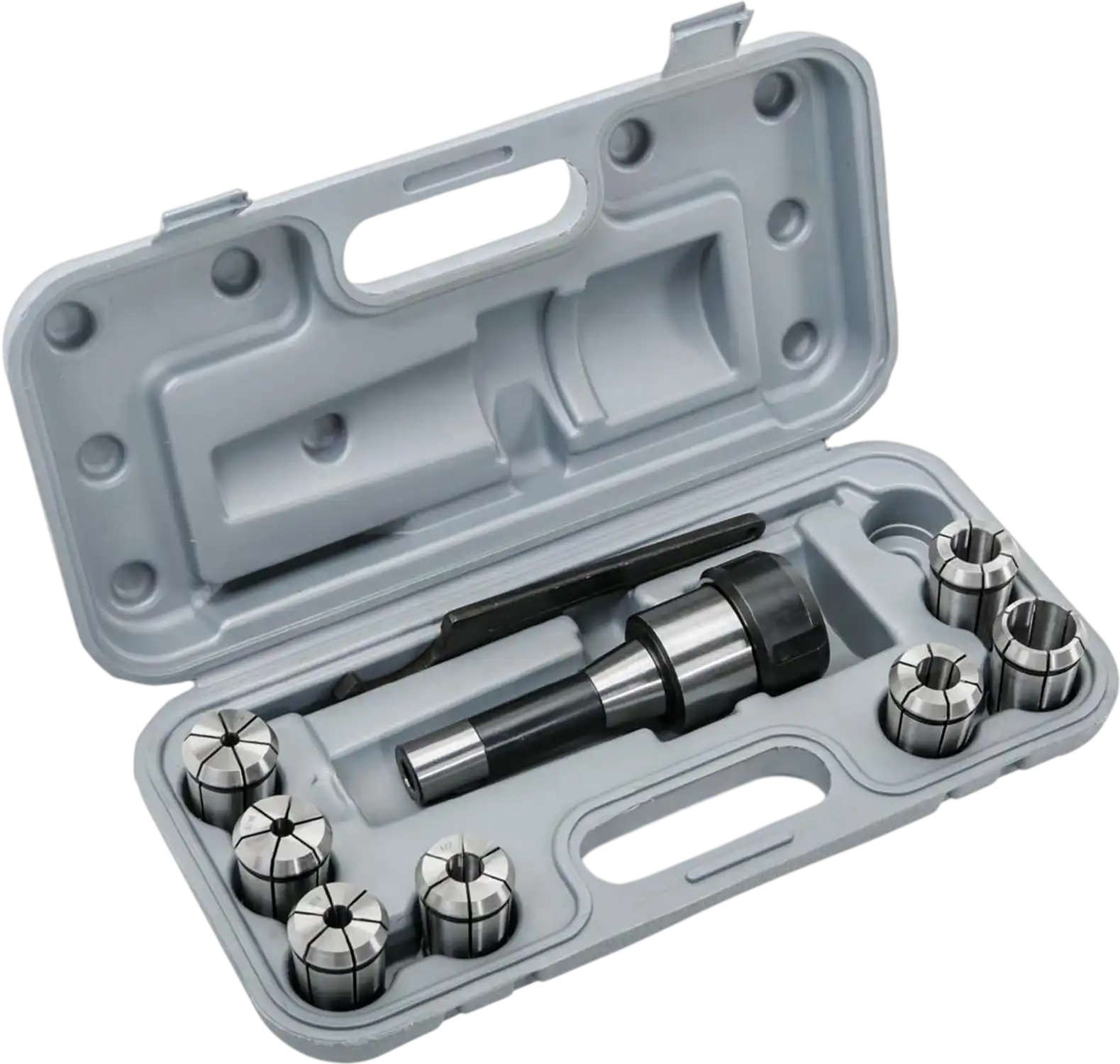 Grizzly T26688 Lathe Tooling Collets R-8 Quick Change Collet 8 pc Set New