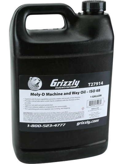 Grizzly T27914 Lubricant Moly-D Machine and Way Oil ISO 68 1 Gallon New
