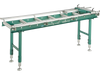 Grizzly T28173 - 14" x 78" Heavy-Duty Roller Table with Work Stop
