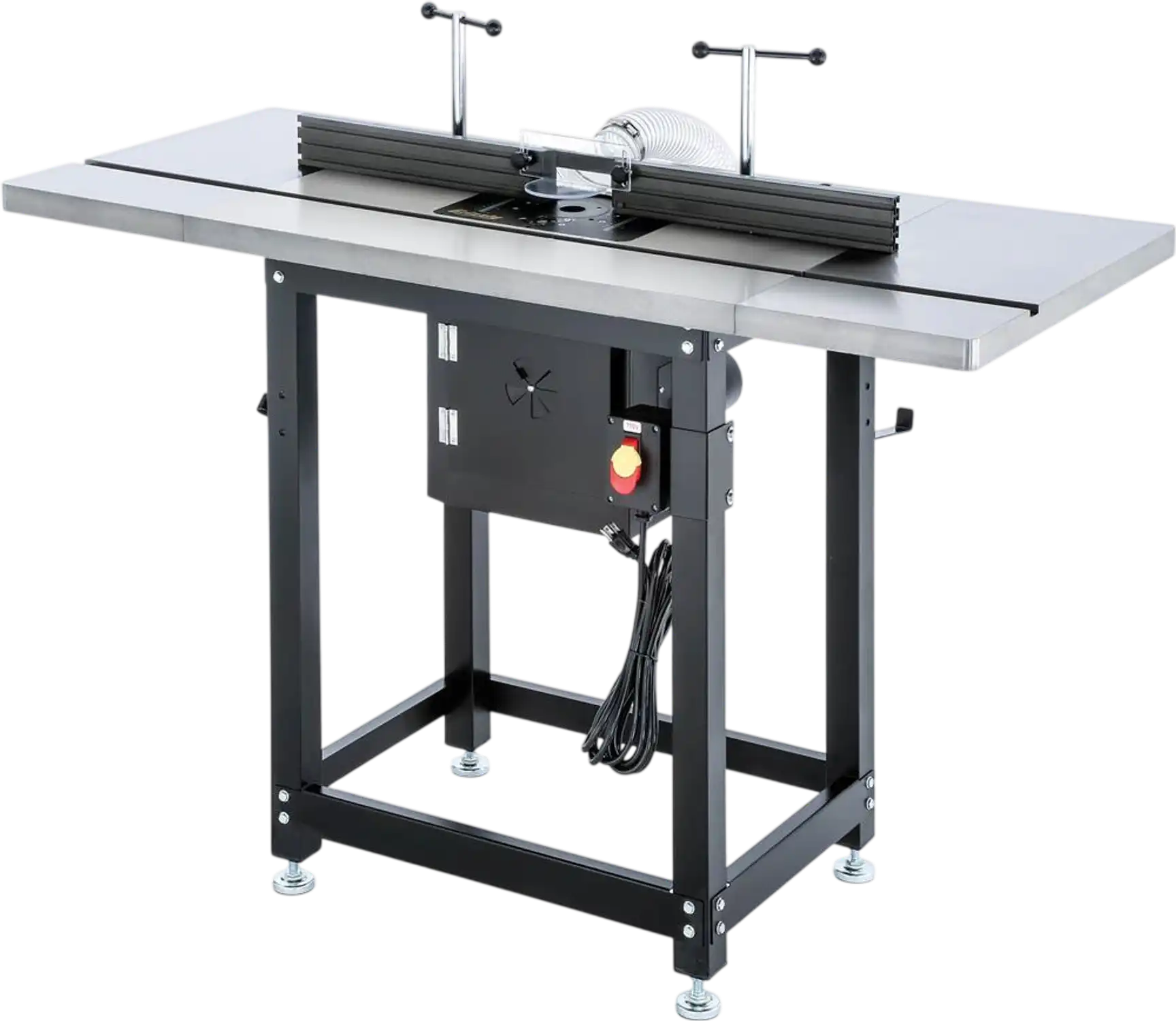 Grizzly T28781 Router Table with Lift and Cast-Iron Wings New