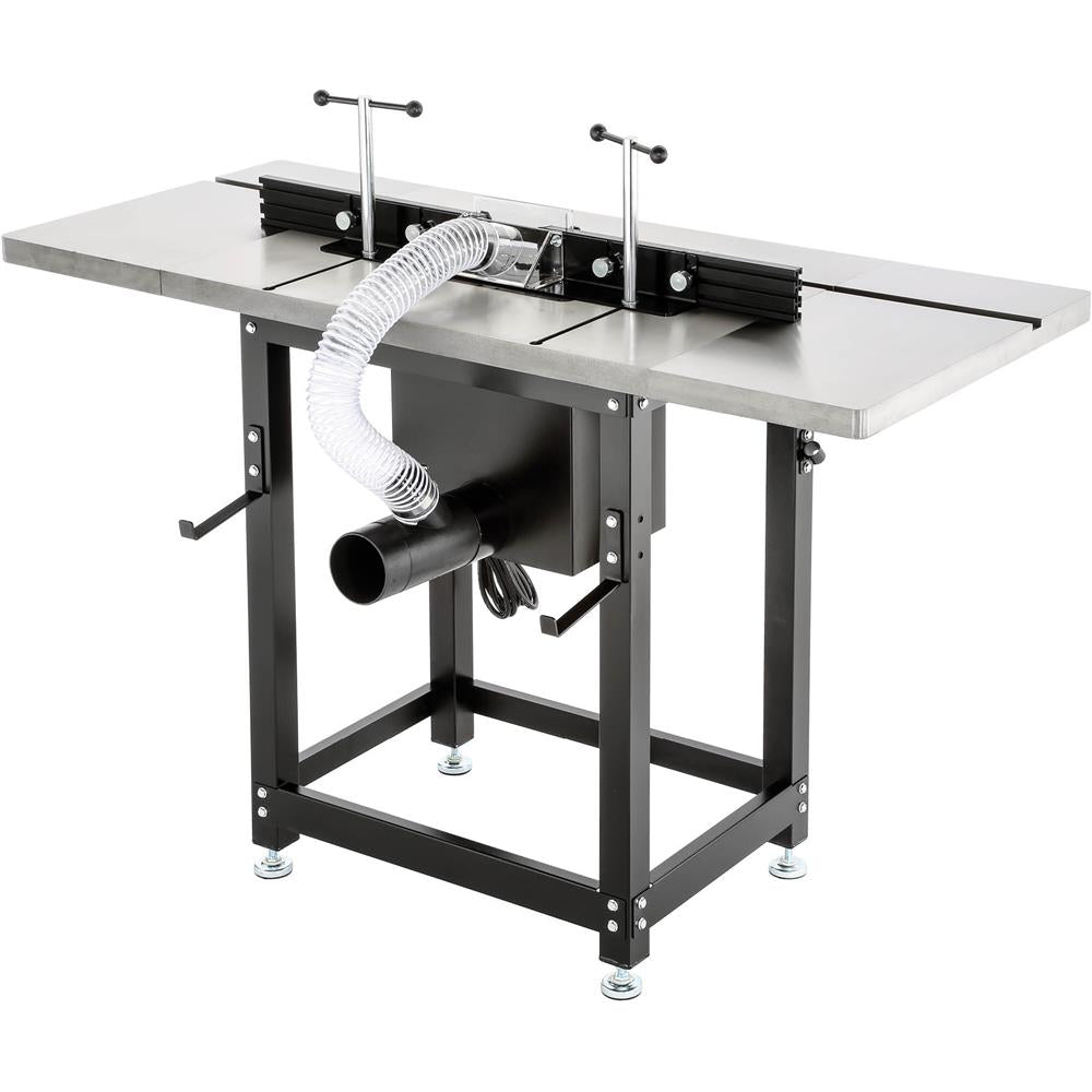 Grizzly T28781 - Router Table with Lift and Cast-Iron Wings