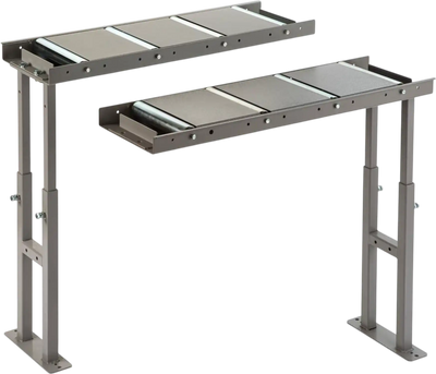 Grizzly T30399 Roller Stands Infeed Outfeed Roller Set New