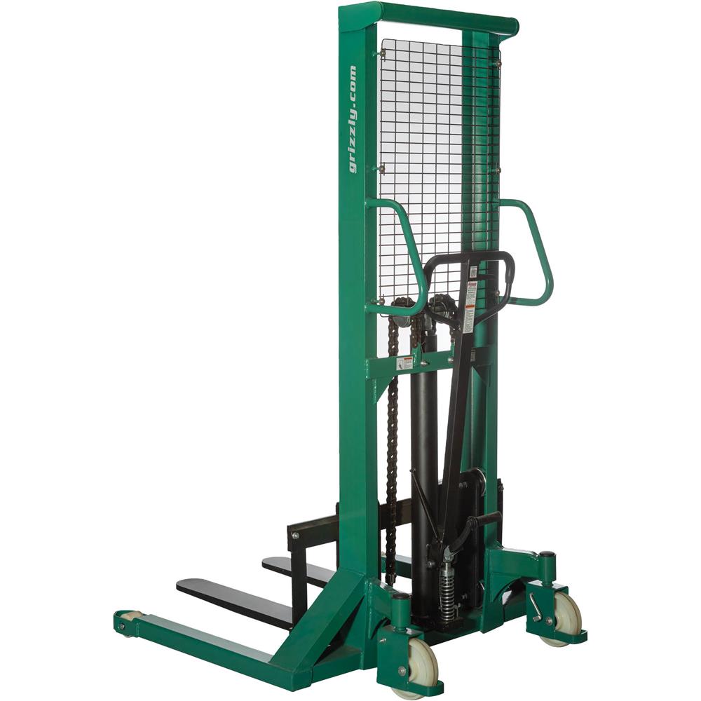 Grizzly T31643 - 2-Ton Bear-Lift Pro Pallet Stacker