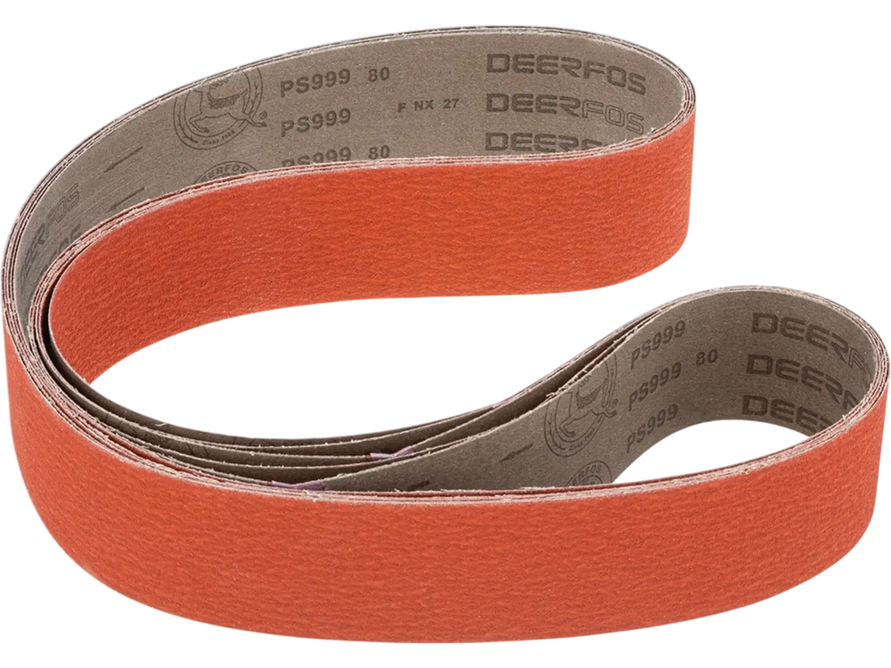 Grizzly T31805 - 3" x 79" Ceramic Sanding Belt 80 grit, 5 Pk.