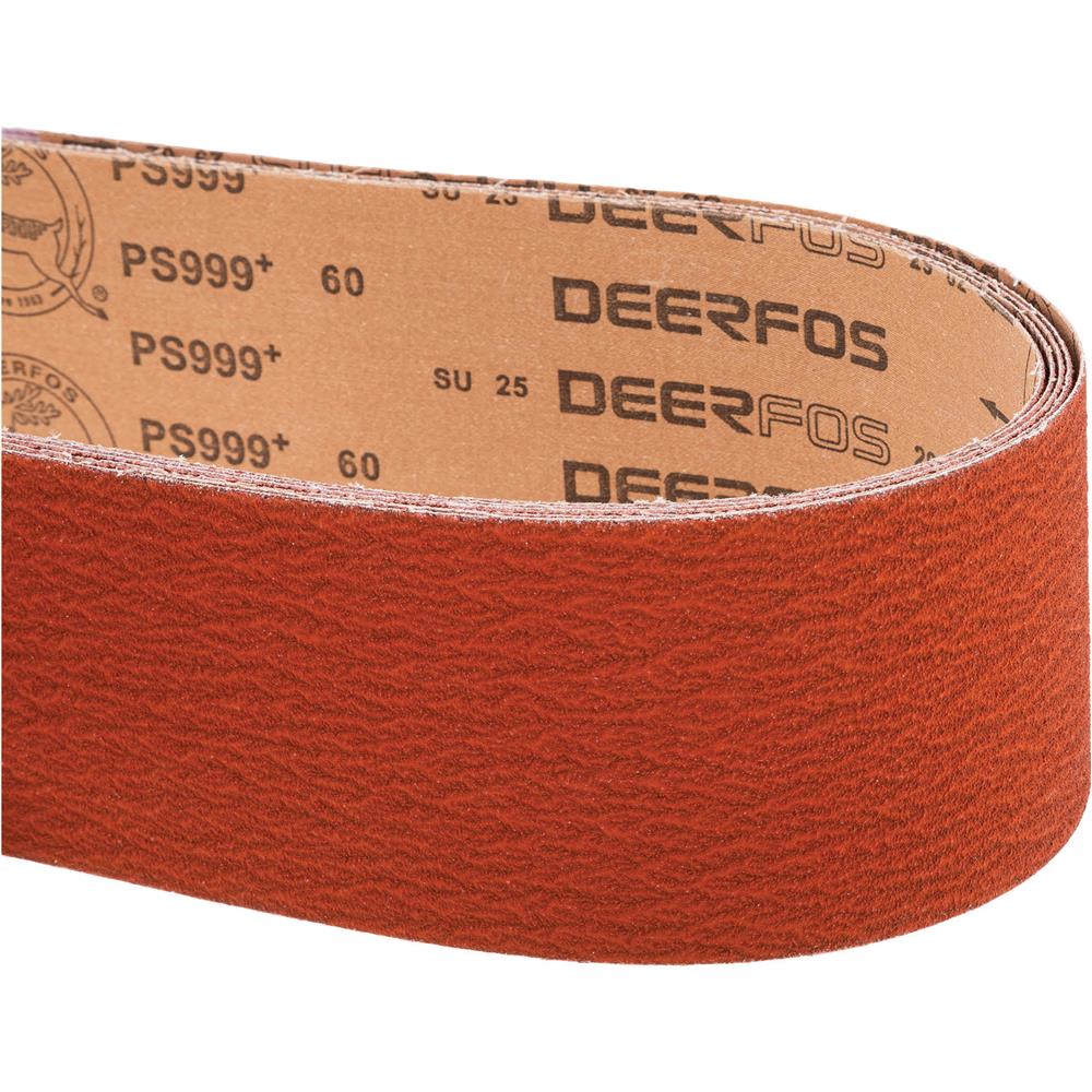 Grizzly T31816 - 4" x 79" Ceramic Sanding Belt 60 grit, 5 Pk.