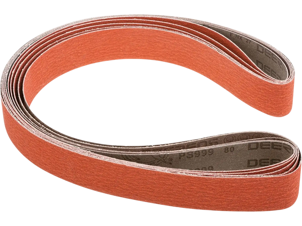 Grizzly T32051 - 2" x 72" Ceramic Sanding Belt, 80 Grit, 5 Pk.