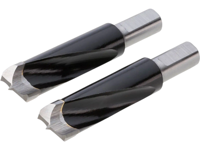 Grizzly T32543 Plate and Biscuit Joiners 12mm Dowel Joiner Bit 2 Pc New