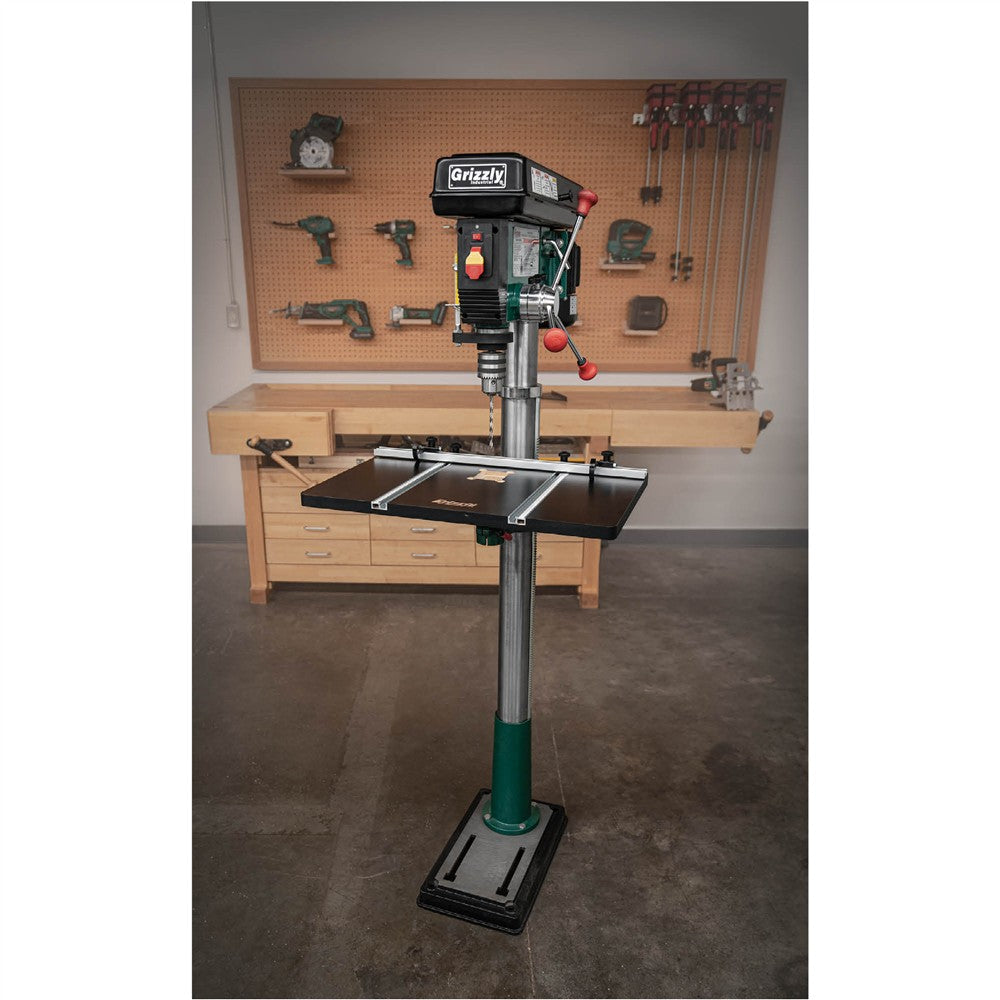 Grizzly T32710 - Drill Press Table with Flip-Stop Fence