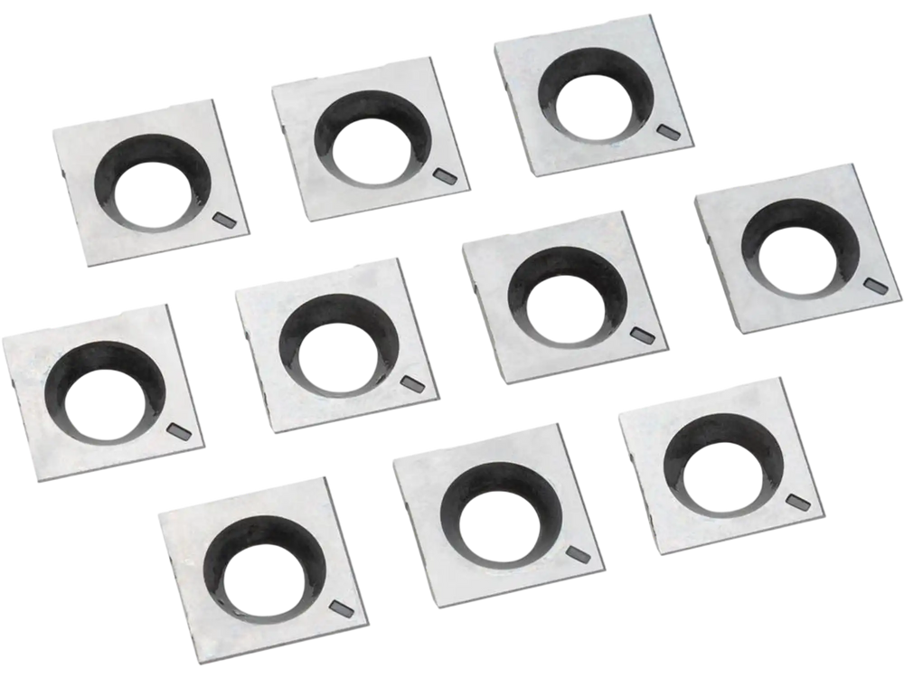 Grizzly T32739 - Indexable Carbide Inserts - 14.25 x 14.25 x 2mm, 10-Pk.
