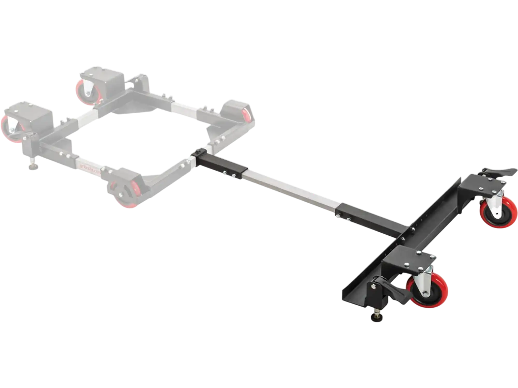 Grizzly T32749 Mobile Base Extension Kit for Rough Surface New