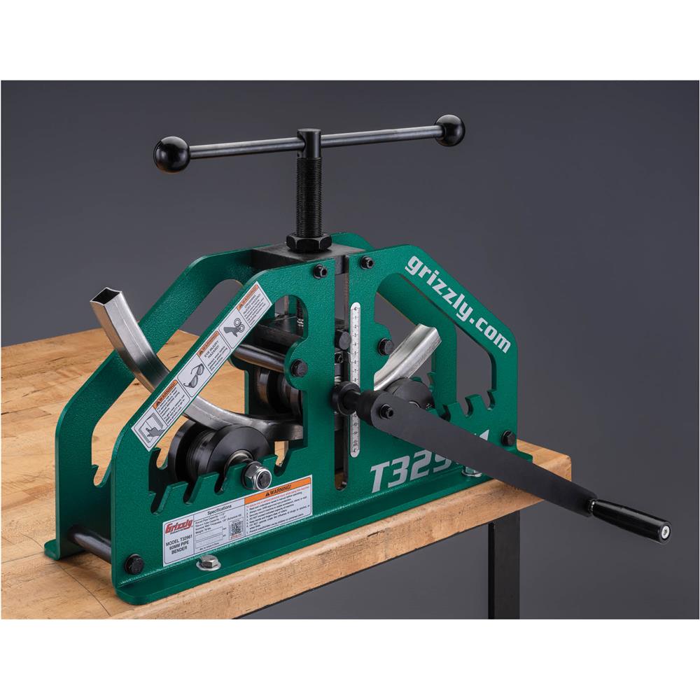 Grizzly T32961 - 60mm Manual Tube / Pipe Roller Bender