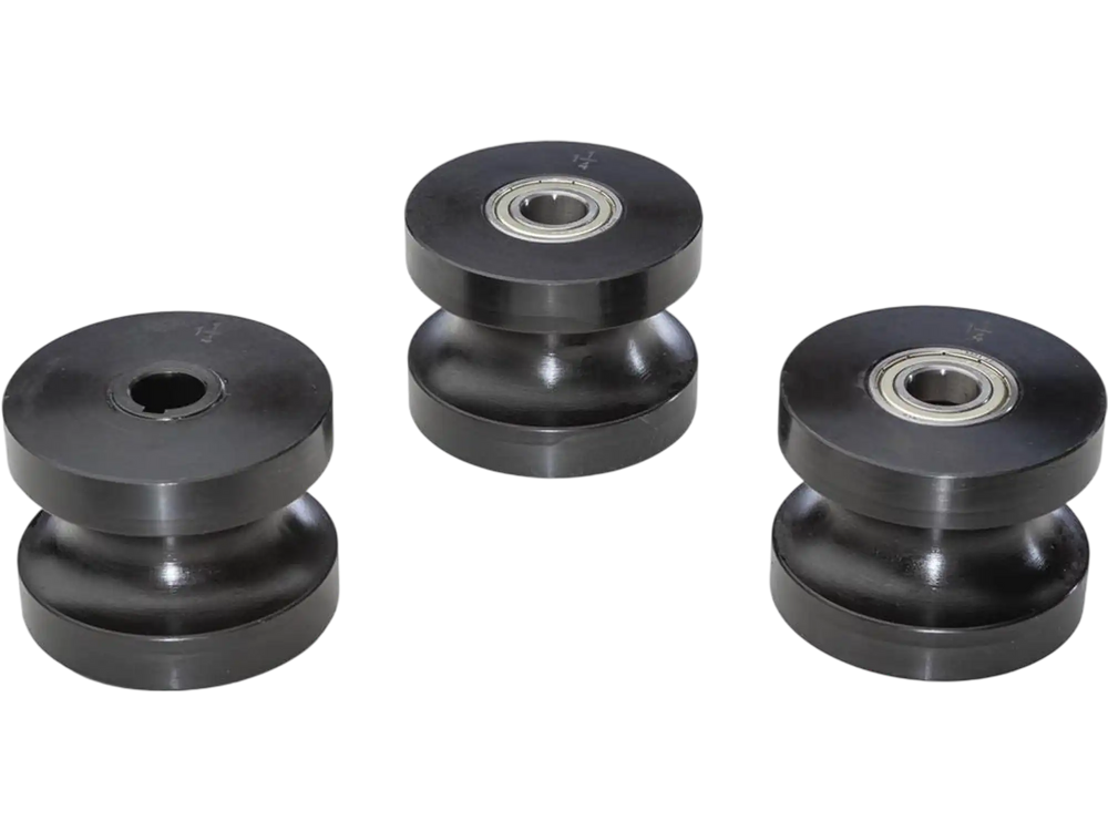 Grizzly T33031 - Round Tube Rollers, 1-1/4"