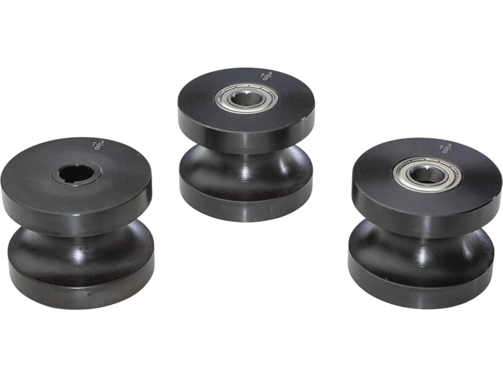 Grizzly T33032 - Round Tube Rollers, 1-3/8"