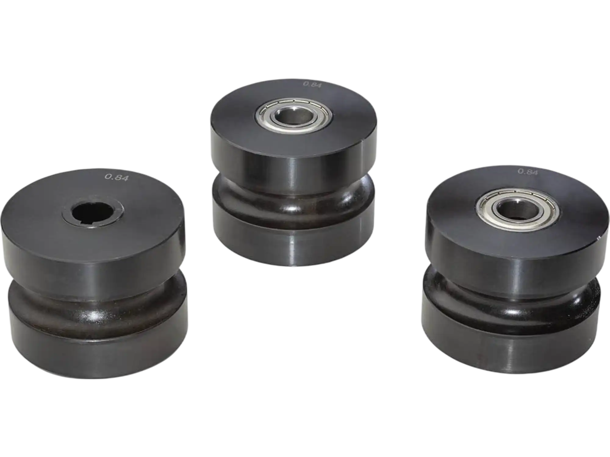 Grizzly T33039 Sheet Metal Machine Accessories Round Pipe Rollers 1/2
