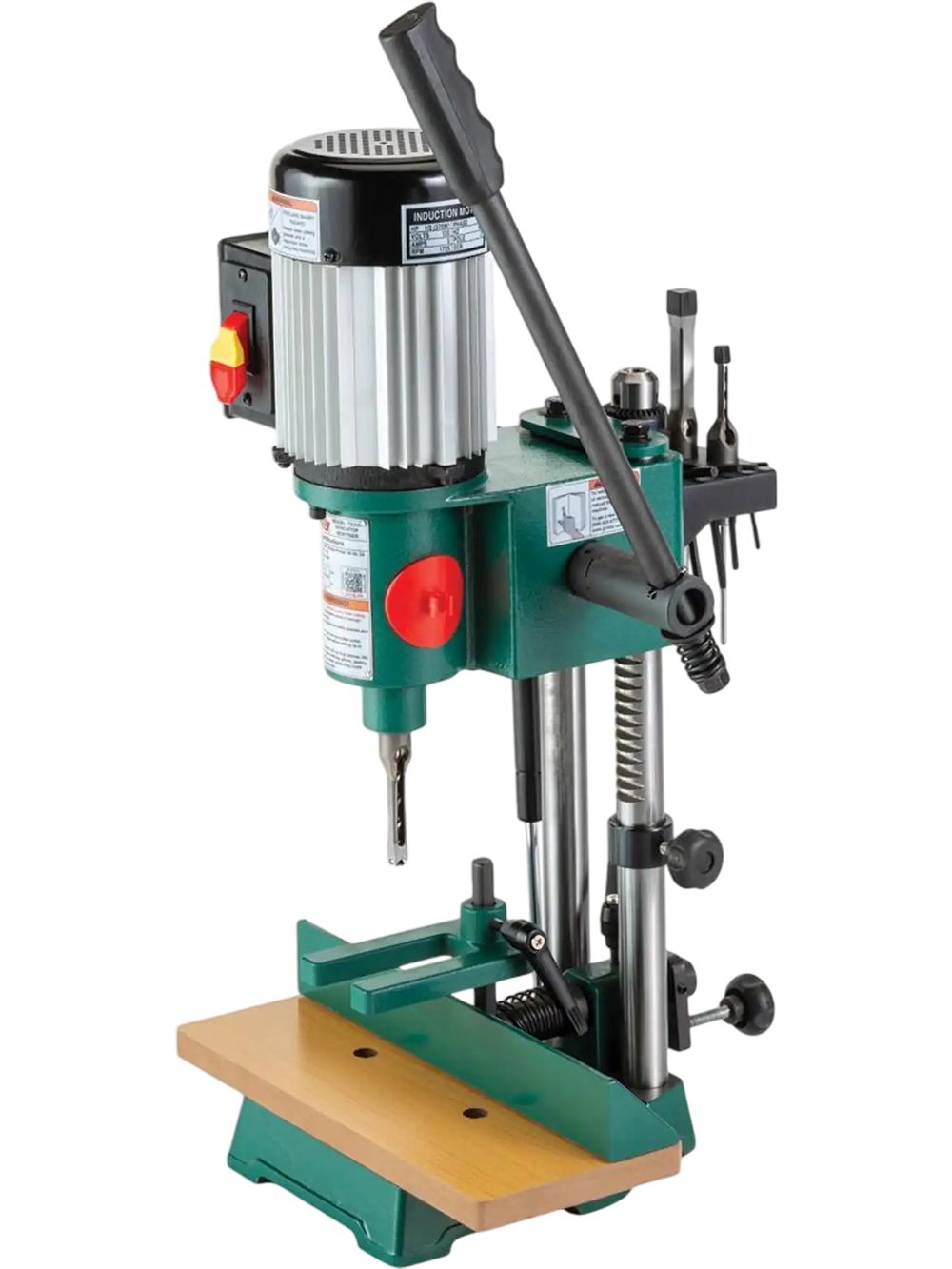 Grizzly T33127 - 1/2 HP Benchtop Hollow-Chisel Mortiser