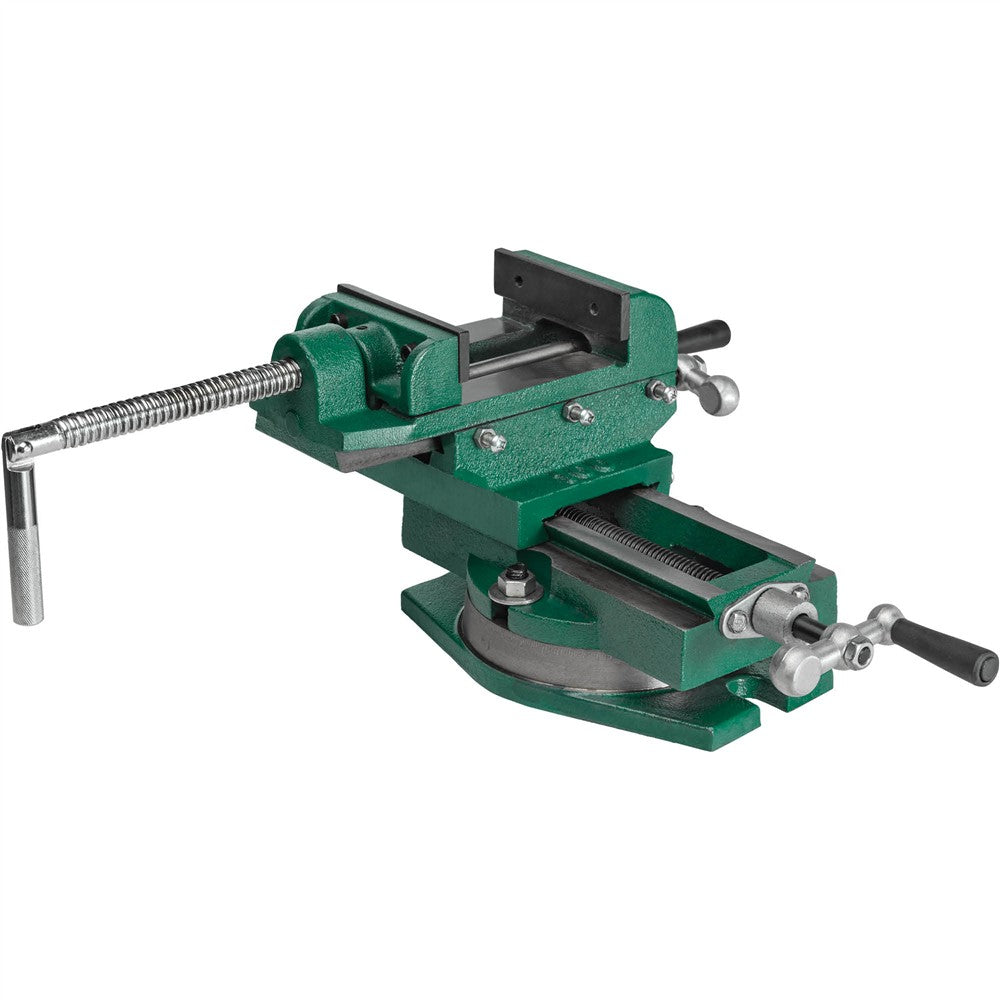 Grizzly T33427 - 4" Cross-Sliding Vise With Swivel Base