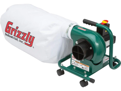 Grizzly T33587 Dust Collector Mini Portable Wood Dust Collector New
