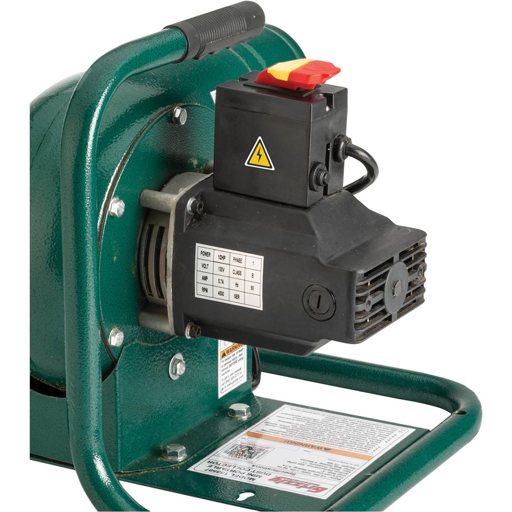 Grizzly T33587 - Mini Portable Dust Collector