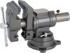 Grizzly T33818 - 5" Industrial 360 Degree Swivel Base Drop-Forged Workbench Vise