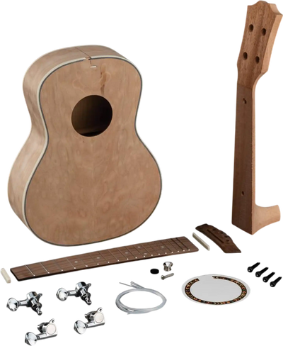Grizzly T33950 Instrument Kit Quilted Maple Ukulele Kit New