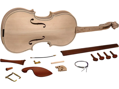 Grizzly T33957 Instrument Kit Solid Fiddleback Maple Spruce Front Violin Kit New