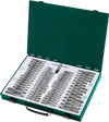 Grizzly Precision T34071 - 110-Pc. SAE/Metric Combination M2 HSS Tap & Die Set